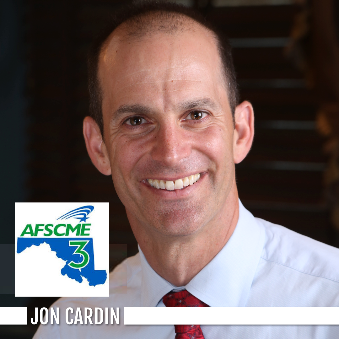 JonCardin's tweet photo. @AFSCMEMaryland represents 30,000 public employees across Maryland. They endorse me because I support worker’s rights and the rights of employees to organize. #AFSCMEStrong #VotingMatters #GetOutTheVote #MDpolitics #district11 #baltimorecounty #Cardin4Delegate #mymaryland @AFSCME https://t.co/roscjGeF9z
