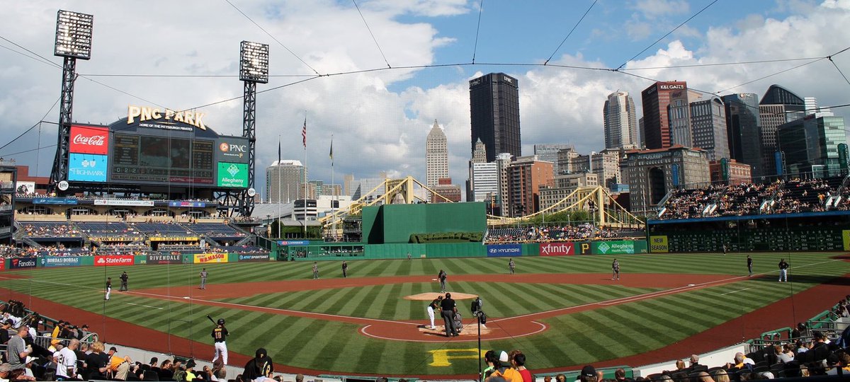 zshopes28's tweet photo. Best Ballpark in America? Yeah, I’ll agree with that @Pirates https://t.co/s50MlRfMM2