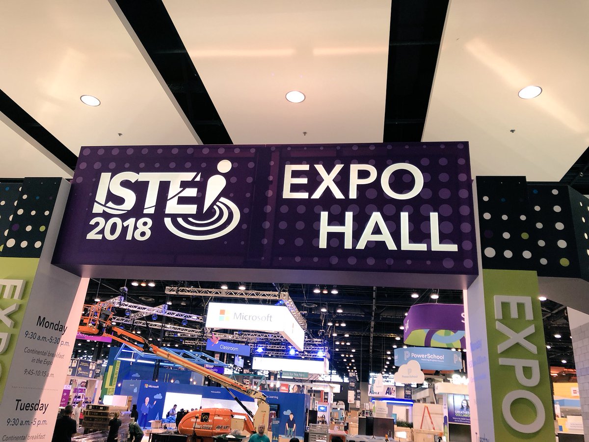 JoeFuertsch's tweet image. Tomorrow we dance. #openopenopen #iste18