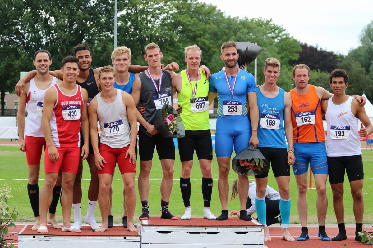 AtletiekLive's tweet photo. Utrecht 🇳🇱 Nederlands Kampioen Decathlon : 🥇 Rik Taam @AVZaanland 🥈 Nout Wardenburg @AV34Apeldoorn 🥉 Paul Groen @GACHilversum https://t.co/f3j1Xg9MAG