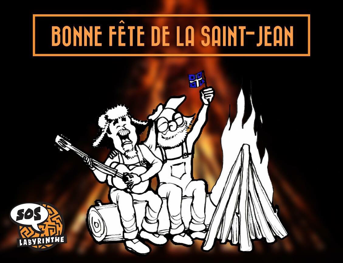 SOSLabyrinthe's tweet image. #SAINTJEAN

Bonne fête de la Saint-Jean à vous tous! 🔥
Venez tenter l’expérience du labyrinthe aujourd’hui de 10 H à 22 H.
Une bonne occasion de s’amuser avec nous!