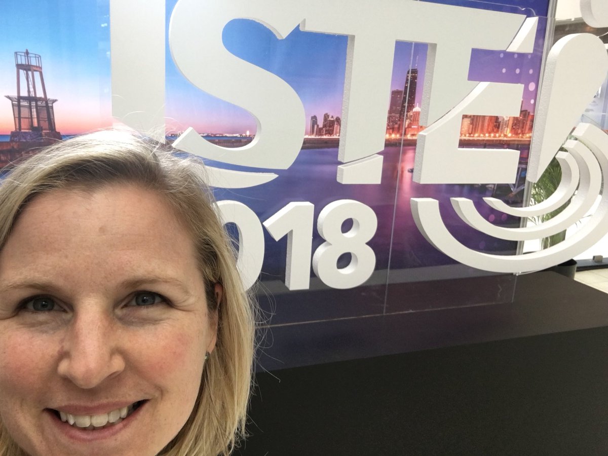 So excited to be at #ISTE18 always such an inspiring experience! Kicking off with  <a href="/ericcurts/">Eric Curts</a> #ControlAltAchieve