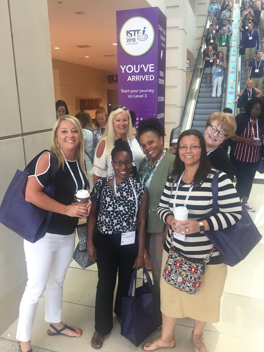 #ISTE2018 CONFERENCE #LetTheLearningBegin