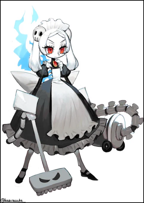 今日のスカルガマリーちゃん おやすみ! 