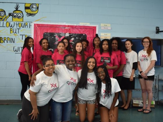 LIWomenInTech's tweet photo. Help support XX Coders: An Educational Program for Girls: https://t.co/in5tmJ8J7h
The XX Coders Program is an initiative to educate young women about the wonders of technology-located at the Wyandanch Family Life Center in NY
#xxcoders #technology #womenintech #STEM #girlswhocode https://t.co/daRrBVxJAA