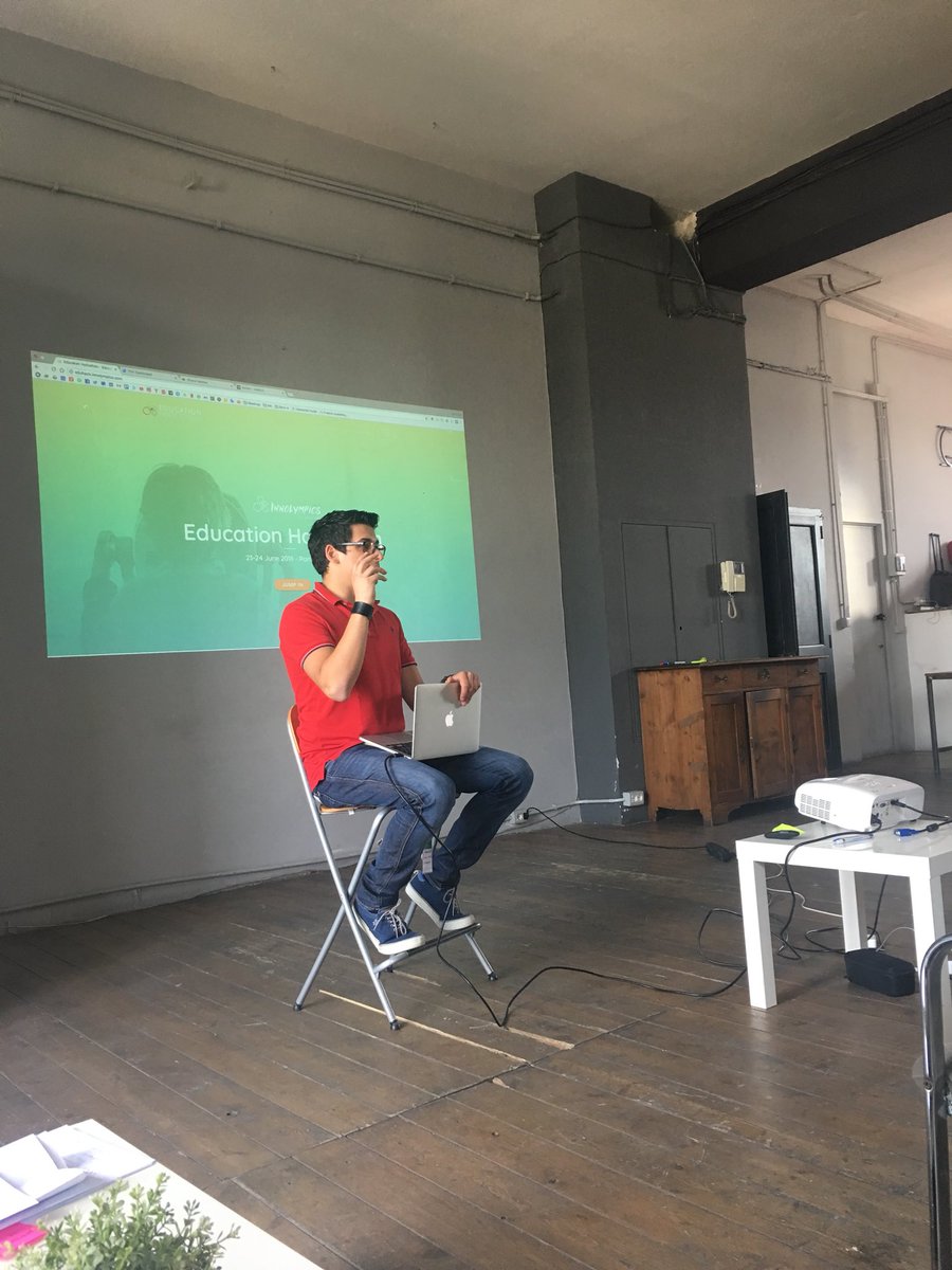 BiceDadda's tweet photo. What is an ecosysitem enabler? #Innolympics #EduHack @emagorse https://t.co/m5AKyLSnEB