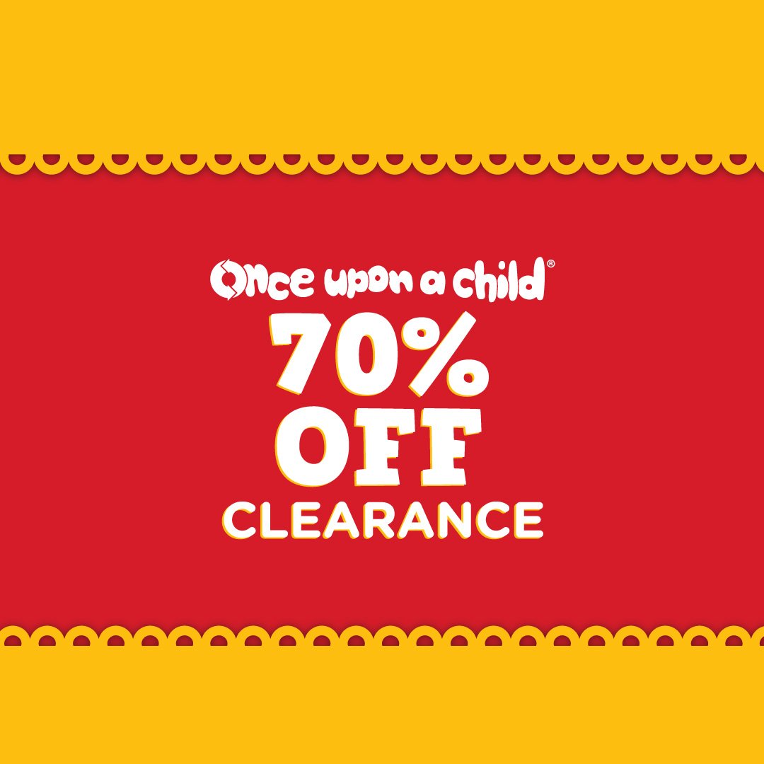 once upon a child discount
