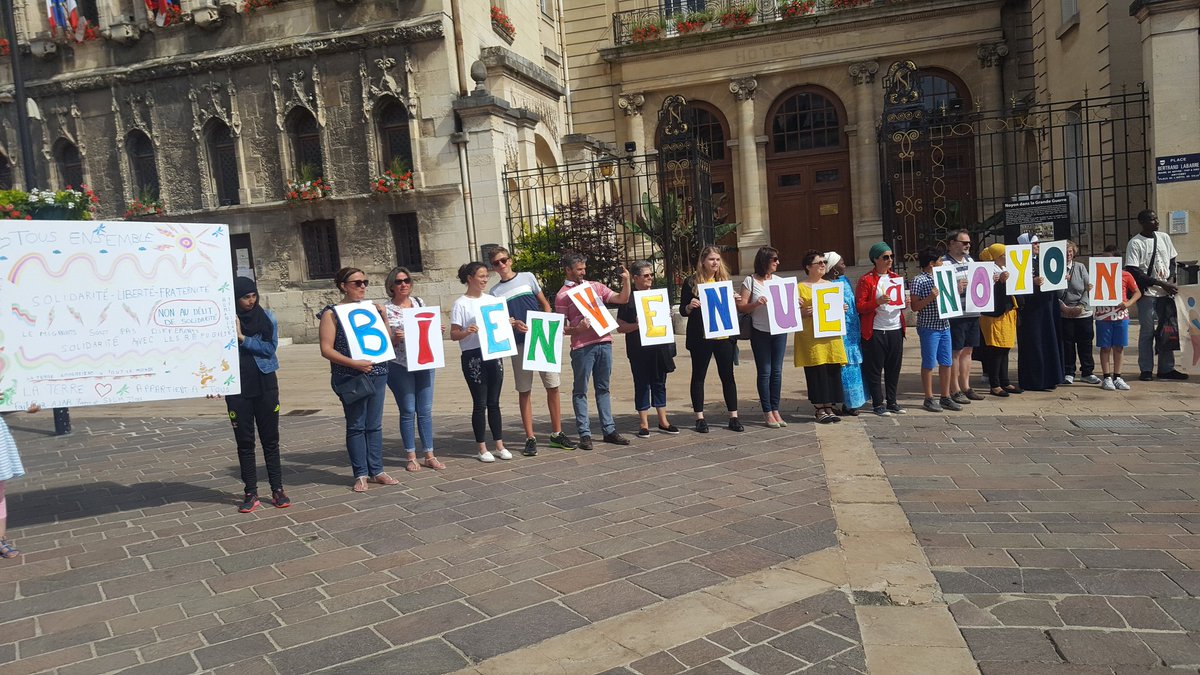 #MarcheSolidaire, bienvenue à Noyon 👌