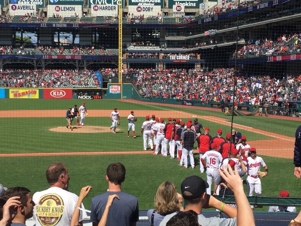 markmorscher's tweet photo. One of the best sights. #RallyTogether #clevelandrocks https://t.co/MvDDGbxwNw