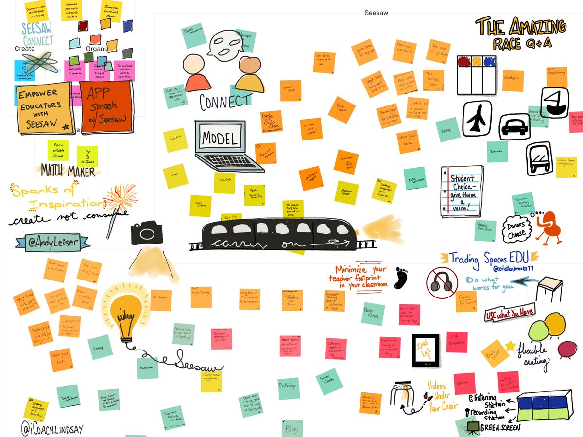 So thankful for this day of learning at #seesawconnect #iste18 ⁦<a href="/KristenBrooks77/">Kristen Brooks #forEDU</a>⁩ ⁦@AndyLeiser⁩ ⁦⁦<a href="/Seesaw/">Seesaw</a>⁩ ⁦<a href="/ileadkristin/">Kristin Beeler</a>⁩