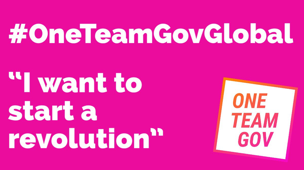 OneTeamGov's tweet photo. Three weeks to the big day. Are you joining us at our first ever global unconference?
Are you as excited as us?! 🌍✌🏽😆
#OneTeamGovGlobal https://t.co/WbouyFIxSL