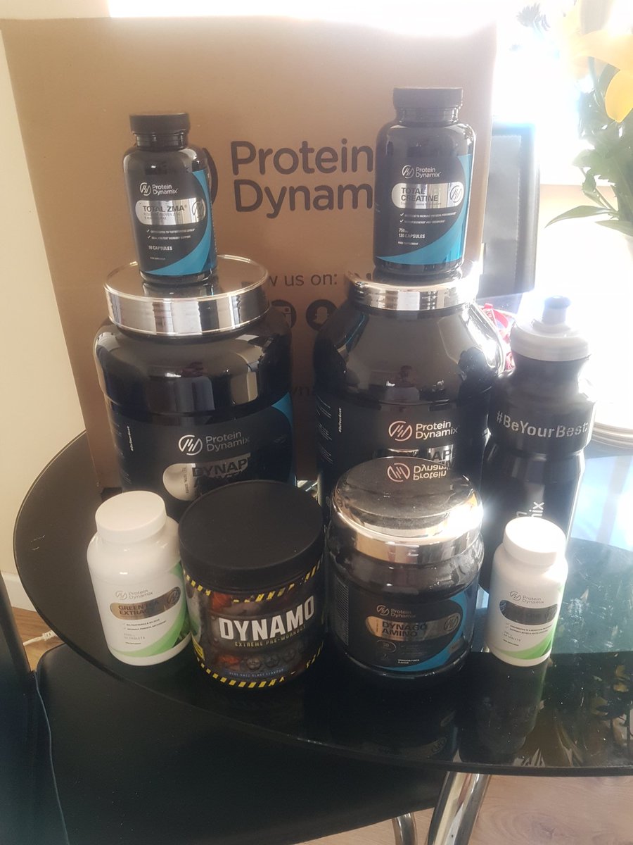 Nice little delivery from <a href="/ProteinDynamix/">Protein Dynamix™</a> . Time to up the training. #strongman #ProteinDynamix