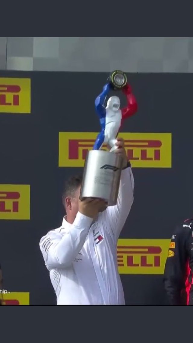 The French Grand Prix trophy was a bit different 👀 / X