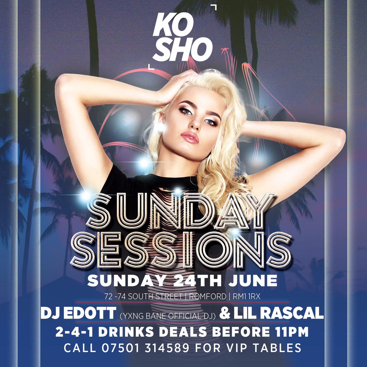 Sunday_Sess's tweet photo. SundaySessions tonight with @Djedottuk @yxngbane Official Dj will be lit 🥂 &amp; @DJLilRascal91 

Doors open at 9pm @koshobar https://t.co/JO3UTLjiiQ