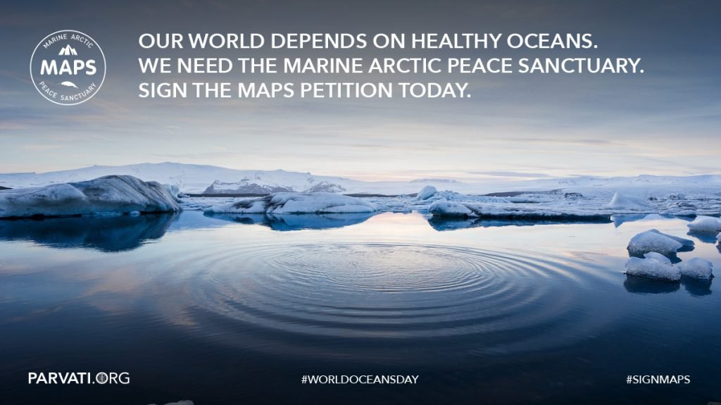 MissionBlue's tweet image. Since our world depends on healthy oceans, we need the Marine Arctic Peace Sanctuary. With the value of MAPS now being recognized by many important individuals, it&apos;s time to make a change. buff.ly/2tmgGXl #NoBlueNoGreen #SignMAPS 

via @SustainTheBlue