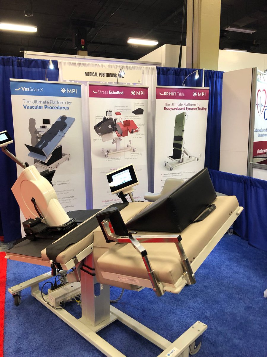 EchoBed's tweet photo. Stop by and see our supine bike Stress EchoBed & learn about our exciting updates in booth #319 @ASE2018 #IHeartEcho #ASE2018 #sonography #echo https://t.co/71sjsEsut4