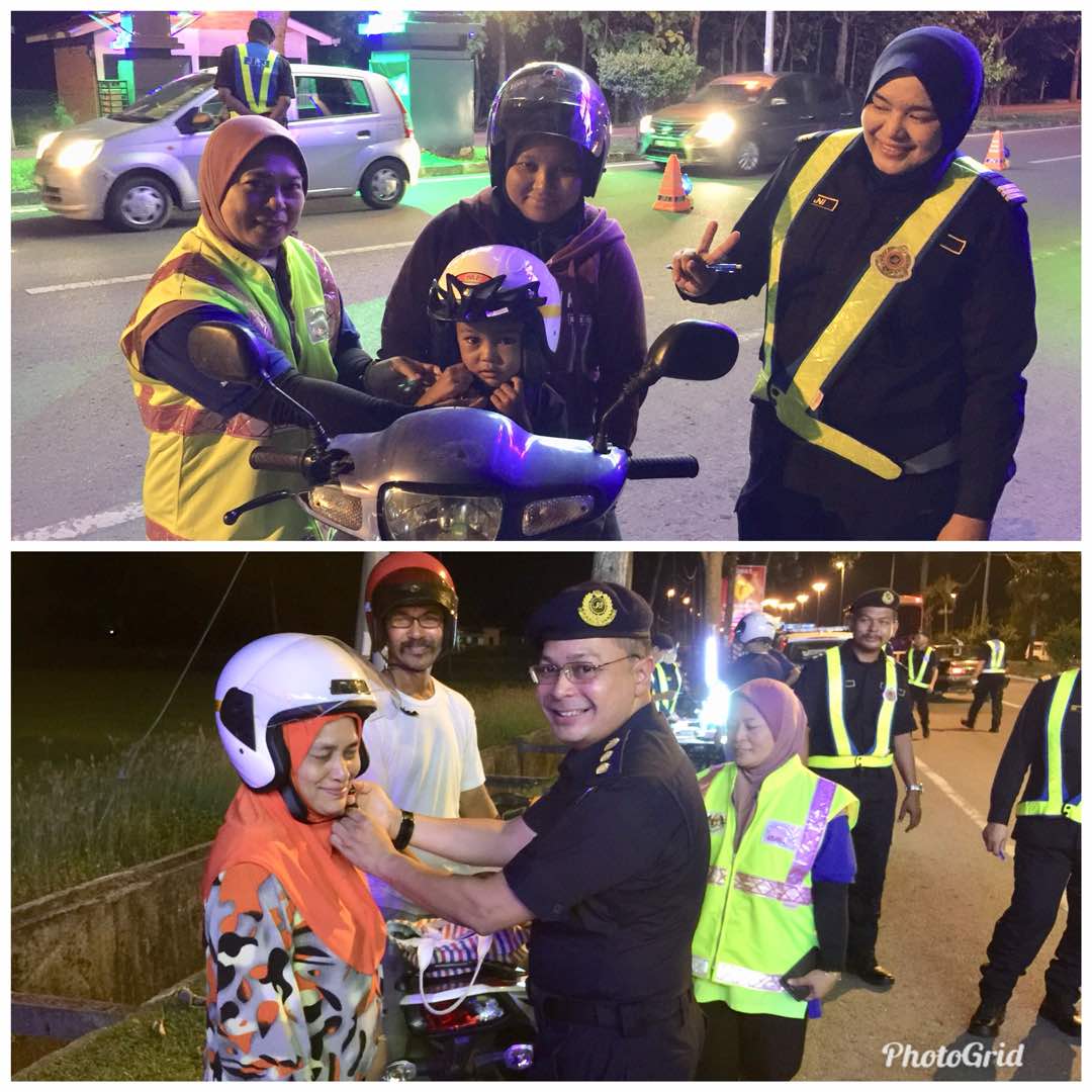 jkjr_perlis's tweet photo. Pemberian Topi Keledar Knak-kank dlm Ops bersepadu @JPJPerlis bersma @jkjr_perlis @PDRM @AADKPerlis @JAS @SPRM di KM 5.7 Jln Kangar-kodiang (arah ke kangar) dn KM 6.1 Jln Kangar-Kodiang (Arah ke Arau) hri ini @JKJRmalaysia @MOTmalaysia @anthonyloke @DSHJSK @KPJKJR @PgrhJKJRPerlis https://t.co/C2mJUMIxq8