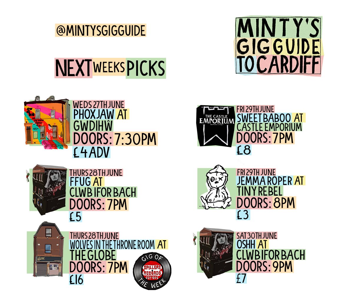 Minty’s Gig Guide 🏴🏳️🌈🏳️⚧️ tweet media