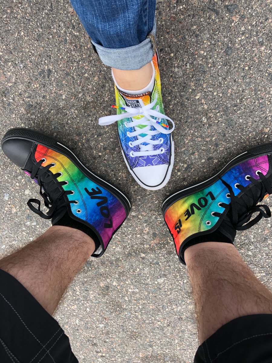 . <a href="/CarletonCollege/">Carleton College</a> ready to march in <a href="/TwinCitiesPride/">Twin Cities Pride</a> with <a href="/mnprivcolleges/">Minnesota Private Colleges</a>! We’ve got our marching shoes on!