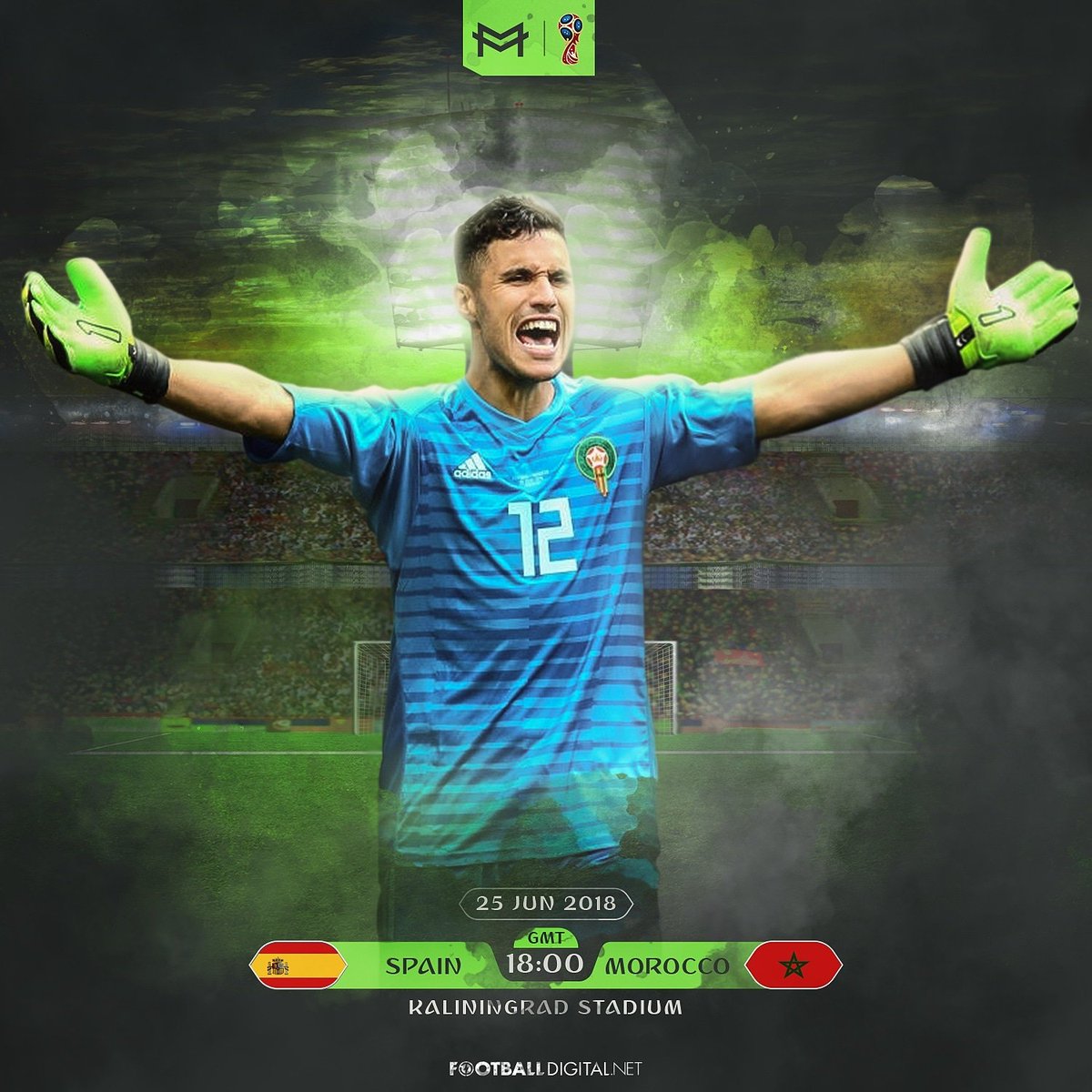 New Design for <a href="/FootbalDigital/">Football Digital</a> &amp; <a href="/Munir_Mohand/">Munir Mohamedi</a> 
💪🇲🇦 Our Last match in Russia thanks for everything 🦁