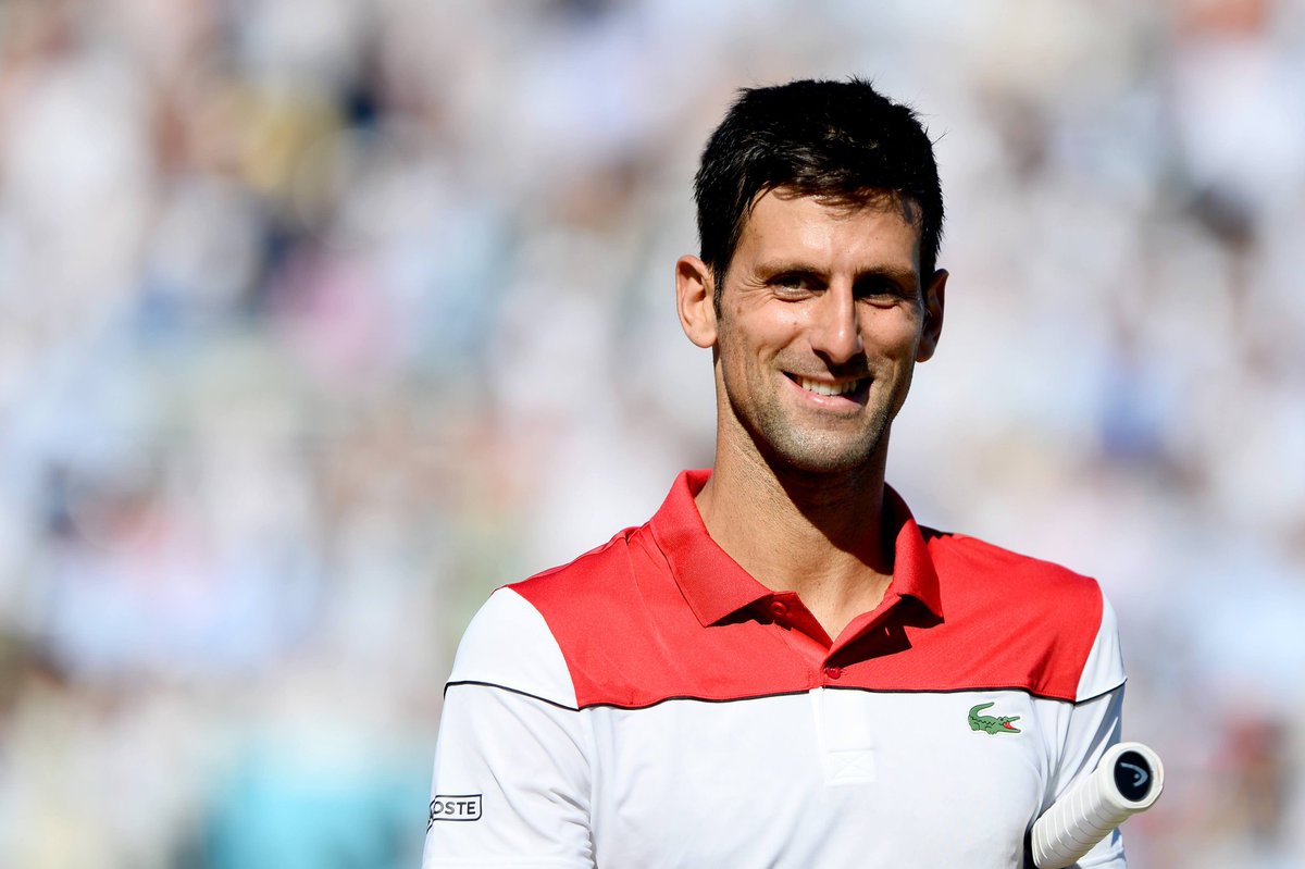 QueensTennis's tweet photo. Djokovic: "It's a tough loss for me. But I have to see the positive...I haven't been here in eight years but now I know how it feels I will keep coming back here!" 

Any time, @DjokerNole. https://t.co/LO2nmUmiVG