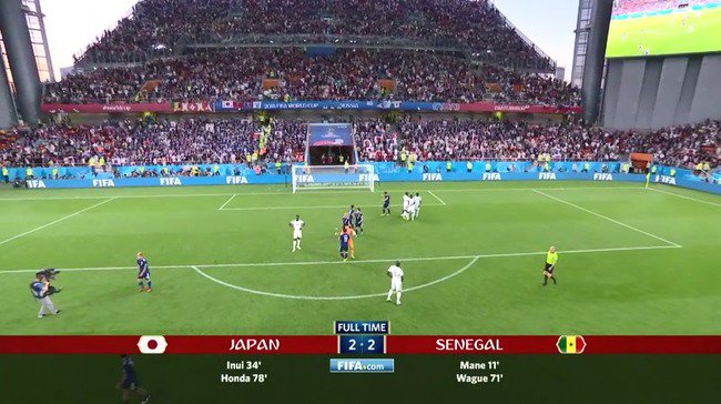 なんじぇいスタジアム 日本代表 乾 本田のゴールでセネガルと引き分け 勝ち点４で決勝ｔへ前進 ｗ杯 T Co Mz3ysevcvh なんじぇいスタジアム なんjまとめ