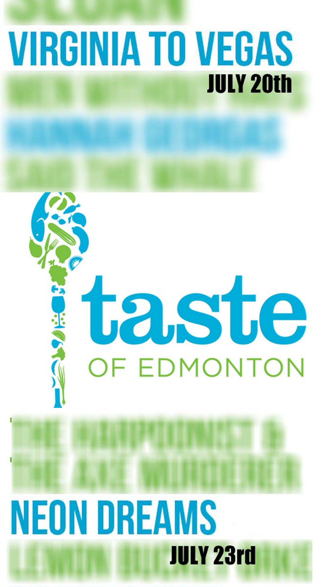 play107yeg's tweet photo. Come on down to @TasteOfEdm for our HOT Nights! On July 20th come see @virginiatovegas and on July 23rd check out @neondreams &amp; @theroyalfoundry ! Head over to FWB and enter to win food tickets as well!  https://t.co/KLMke9s6Nc https://t.co/UFtmLnZGN7