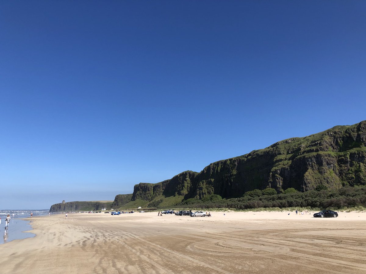 #downhill beach today #discovernorthernireland