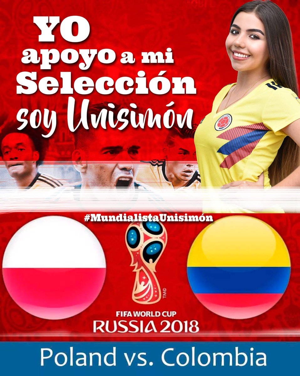 unisimoncucut's tweet photo. En #TuUniversidad estamos #ListosParaDarleLaVuelta 🇨🇴 hoy a #Rusia2018| Los Colombianos, los mas innovadores 🗺 #SWCOL @Sikuani @SWCol https://t.co/1c6FdGY20o