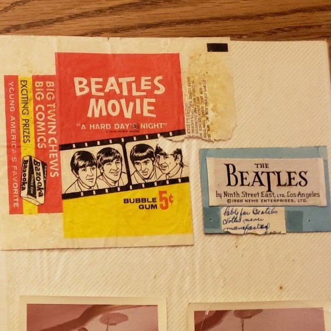#ScrapbookSunday <a href="/thebeatles/">The Beatles</a> #MurraytheK #BeatlesIceCream #RubberSoul #AHardDaysNight #Bazooka #bubblegum