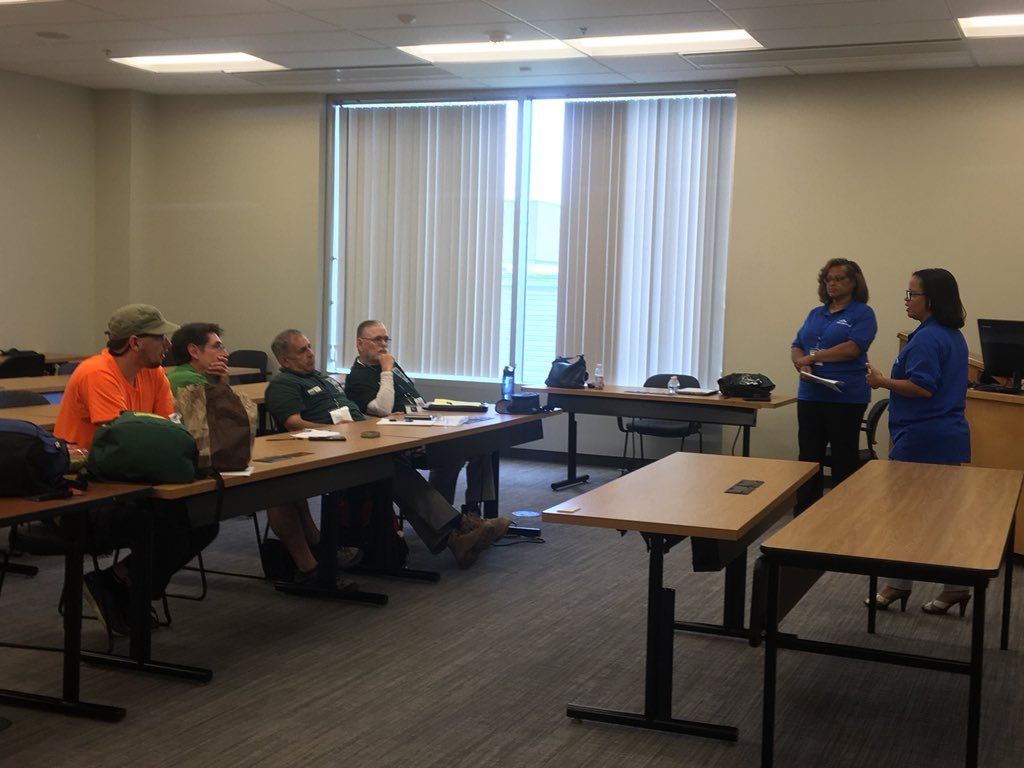 PGCountyOHS's tweet photo. Thanks Josh Fowler of @CustomsBorders for Go Bag Items, Dr. Ward of @childrenshealth for Pediatric EmPrep, Marja Reed of @MelwoodNews, Sgt. Earl of @MNCPPC Police for Gang Awareness and Anita van der Merwe of @FairfaxCoCERT for Duct Tape. All wonderful #CERTCon2018 presentations. https://t.co/clH3ejeRHw