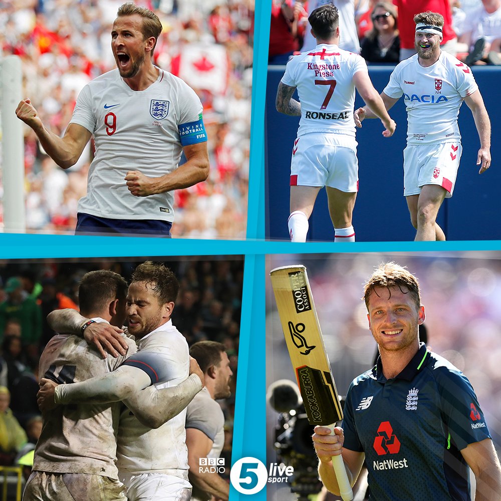 What a weekend for English sport 🏴󠁧󠁢󠁥󠁮󠁧󠁿👏

⚽️ Thrash #PAN 6-1 in the #WorldCup

🏏 Whitewash Australia in ODI series

🏉 <a href="/EnglandRugby/">England Rugby</a> claim a 25-10 victory against the Springboks at Newlands

🏉 <a href="/England_RL/">England Rugby League</a> power past #NZL in Denver