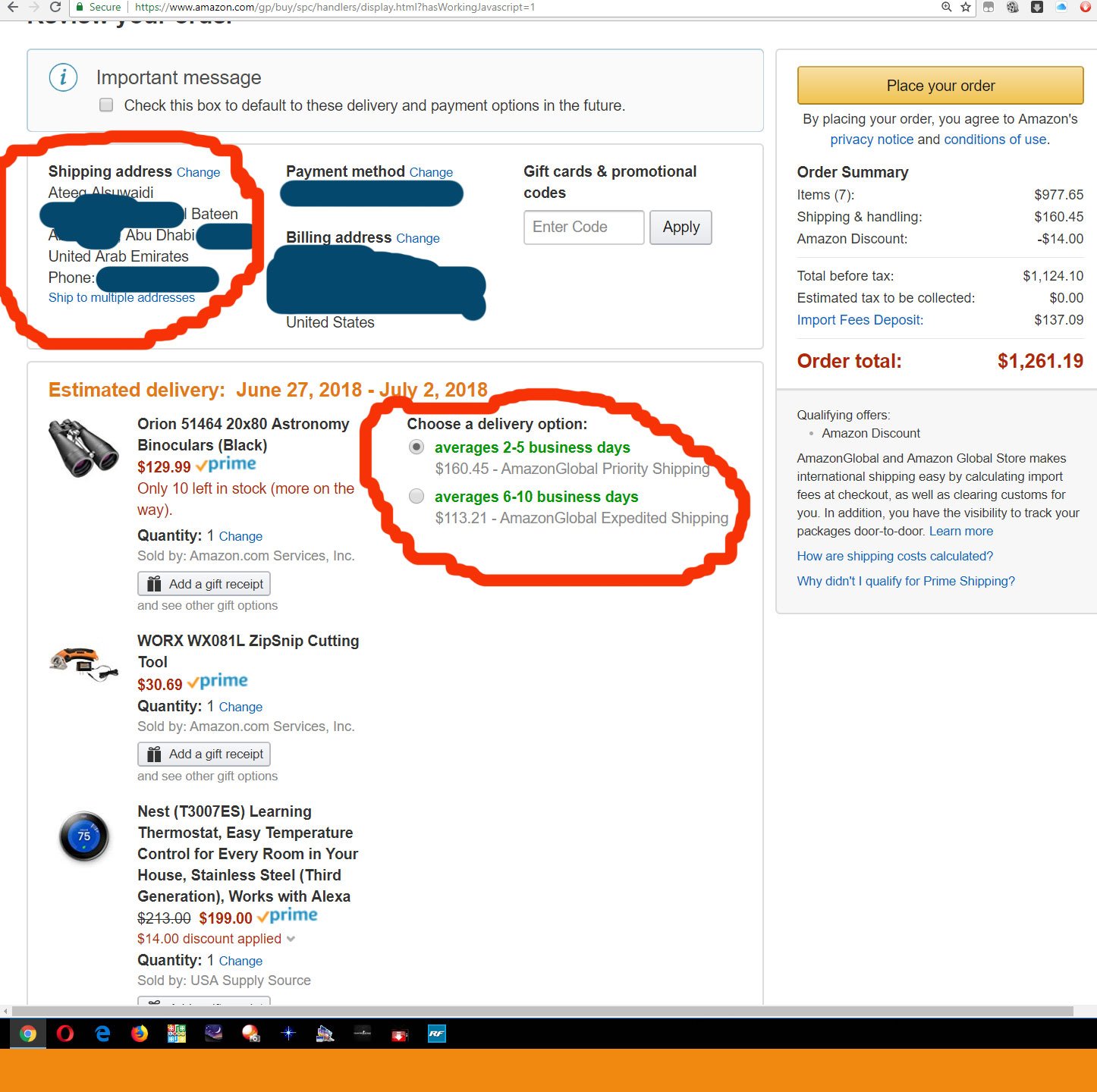 عتيج سيف السويدي امازون الان لديهم خدمة الشحن السريع للامارات Amazonglobal Priority Shipping 2 5 ايام و خدمة Amazonglobal Expedited Shipping من 6 10 ايام لعدة طلبات و بعضها كبير عتيج سيف السويدي امازون الان لديهم خدمة الشحن السريع للامارات Amazonglobal Priority Shipping 2 5 ايام و خدمة Amazonglobal Expedited Shipping من 6 10 ايام لعدة طلبات و بعضها كبير
