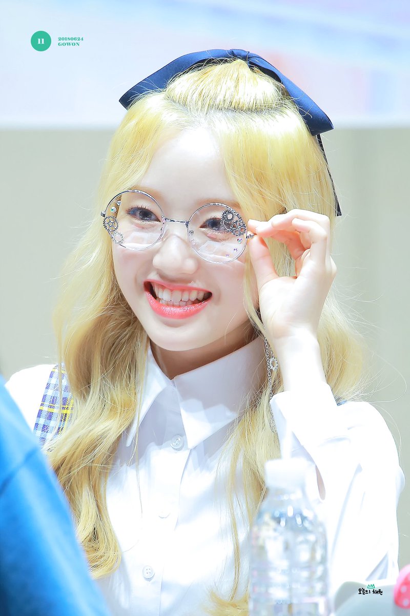 오늘의 채원 tweet media
