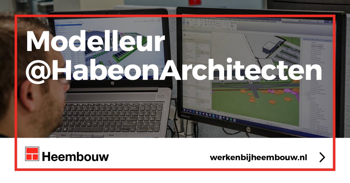 Met jouw briljante 3D modellen in Revit positioneer jij jezelf als Modelleur midden in het centrum van alle actie. heembouw.nl/werken-bij/vac… #vacature #werkenbijheembouw #BIM
