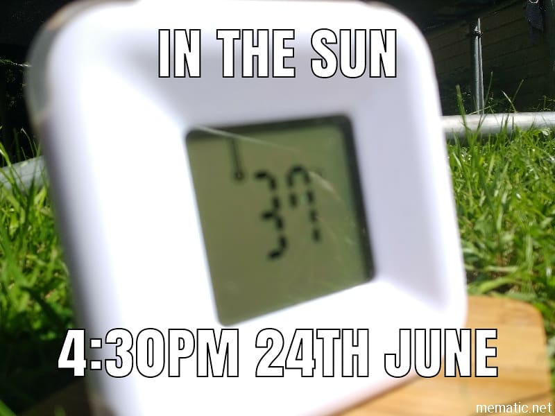 PaulRoseingrave's tweet photo. Cork heats up!
Shade 27C
Sun 37C
Long may it last
#corkweather #corkheatwave #lovecork https://t.co/Paay1W8Hzx