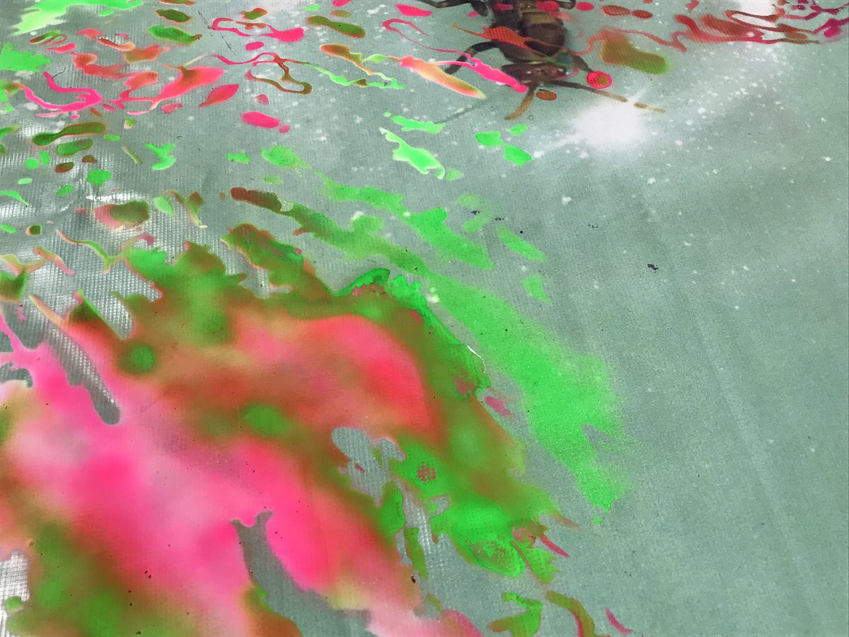 TerrenceJon's tweet photo. GoinDeeper in2 #Cenote #theworldreborn my new art project #ancient #mayan #pools #mixedmedia #painting #sustainable #art #care #forourplanet #mexico #canada #motherearth #cultureglu #stuckonyou https://t.co/LBsfexihPB