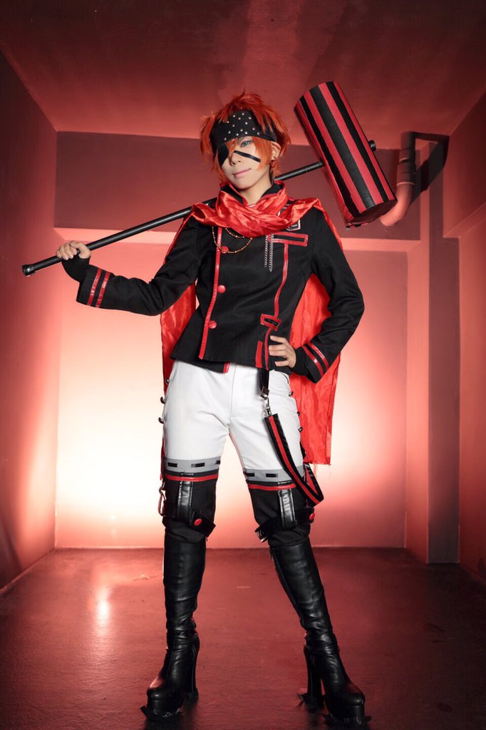 送料無料・名入れ彫刻 コスプレ Dグレ D-Gray-man ラビ 3期 Mサイズ