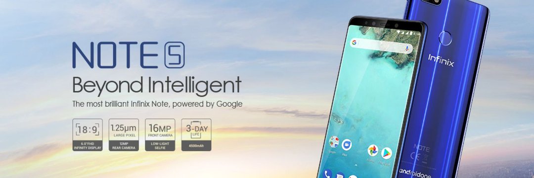 InfinixF's tweet photo. And here we present to you the #AllInOneNG . Talk of the moment #BeyondIntelligent #InfinixNote5 https://t.co/KxCBQgXZeU