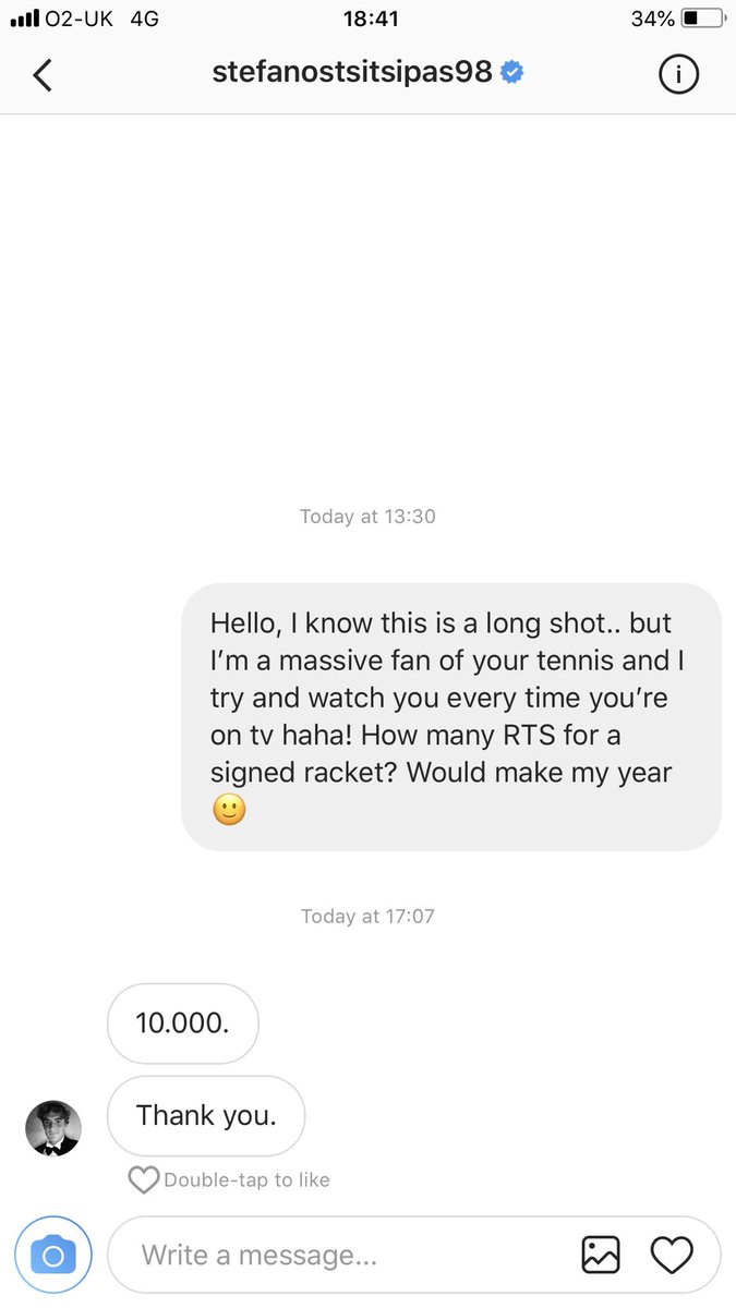 GUYS PLEASE HELP ME!! TSITSIPAS IS MY TENNIS IDOL AND THIS WOULD BE A DREAM COME TRUE! PLEASE RT