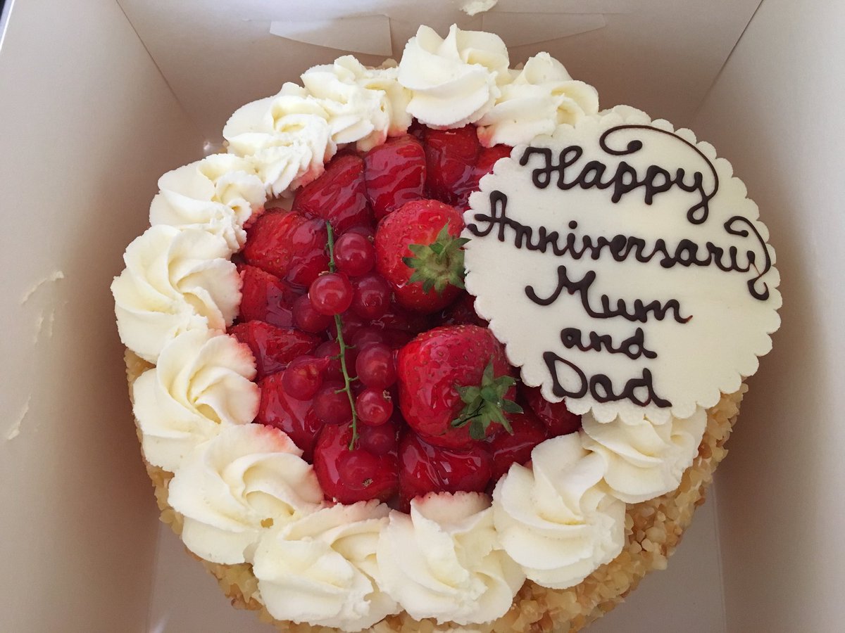 Wedding Anniversary Cake For Mom And Dad The Cake Boutique