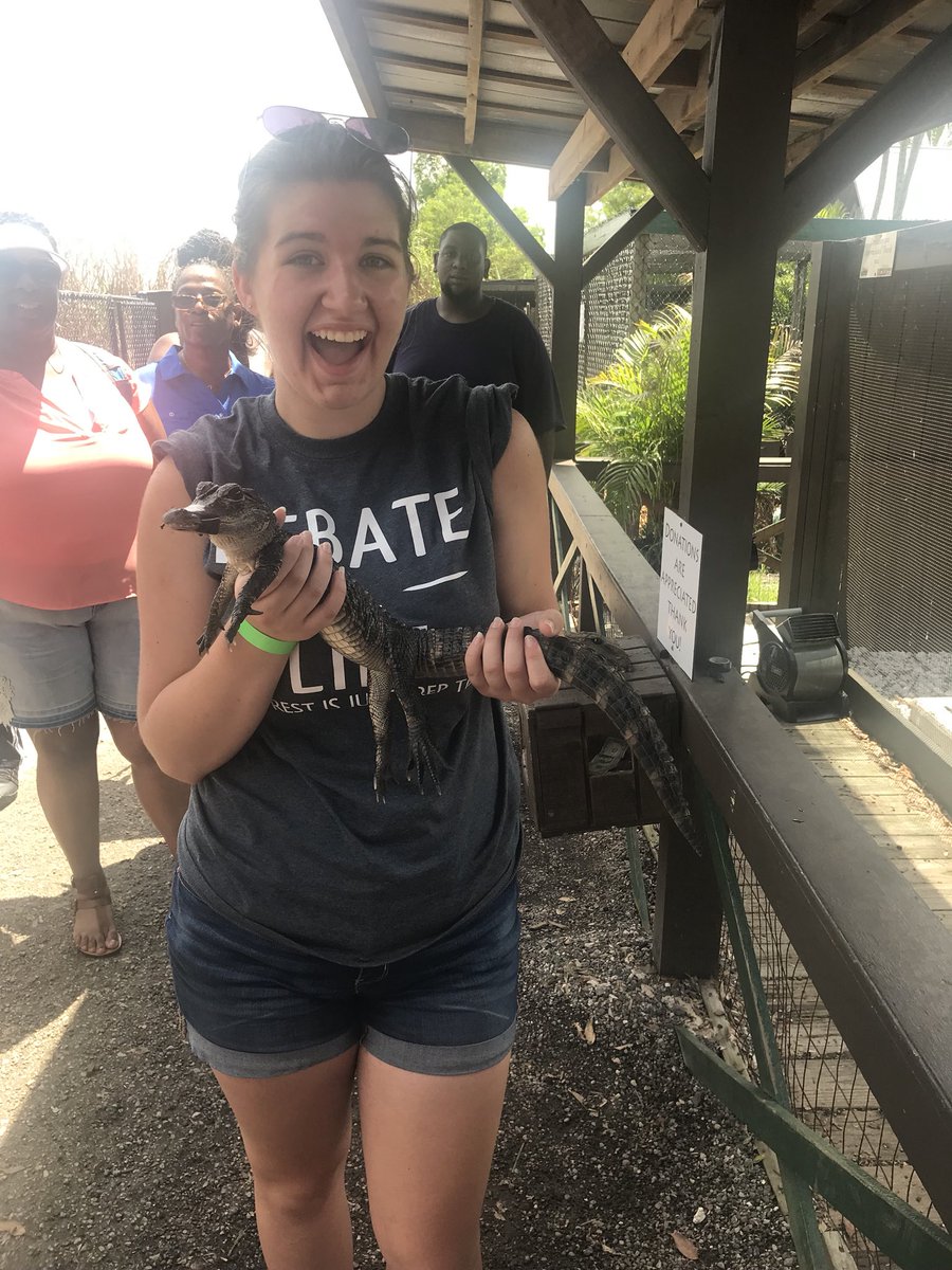 Met some alligators in Florida