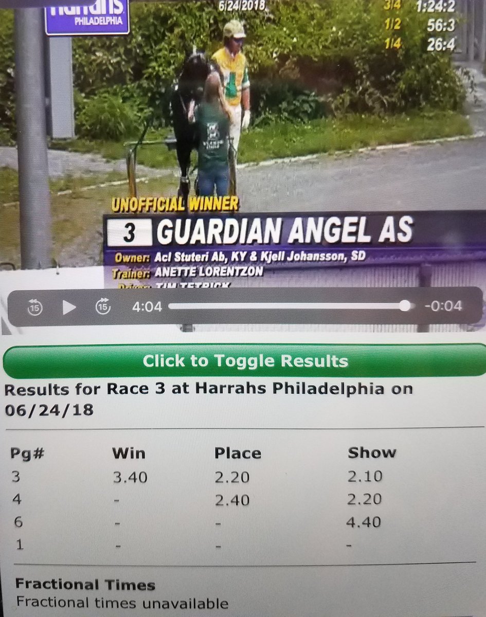 Hambletonian_'s tweet photo. Guardian Angel AS stamps himself as early #HamboMaturity favorite with 1:52 win over Broadway Donna & Sutton @HarrahsPHL. Ariana G sixth. https://t.co/cBts6Iu6lf