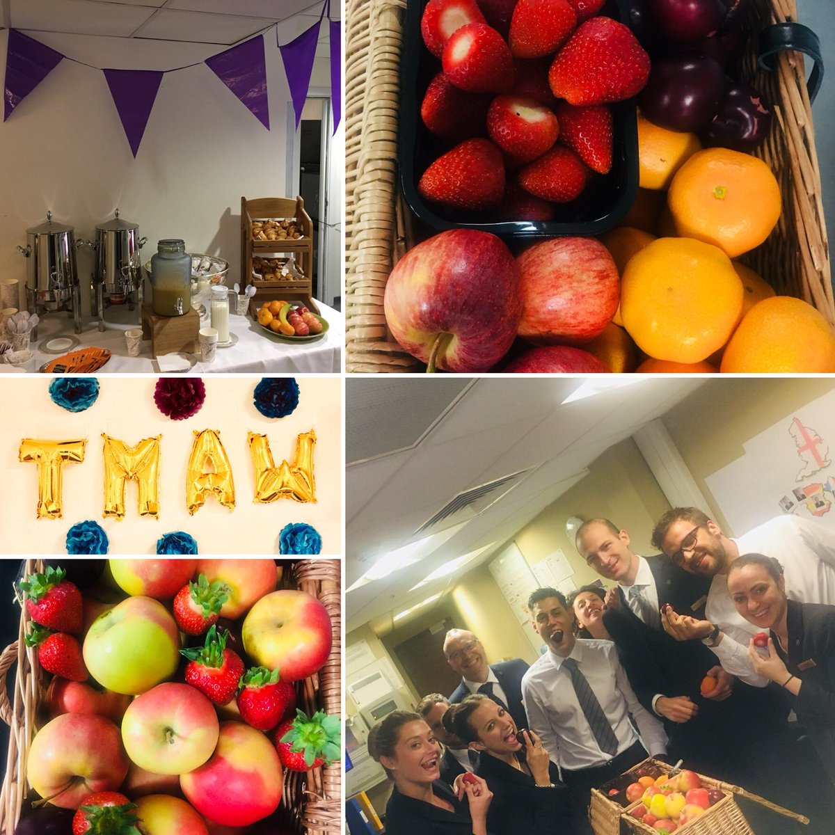 Janhavi_24's tweet photo. Team Member Appreciation Week has begun and it’s been an amazing day 1 thank you to all the team members who ensure our guests have an inspirational stay.😊💚 #TMAWContest #WeareHilton #Welcomebreakfast #Afternoontreats #Stepchallenge https://t.co/NH2wYQZWsz
