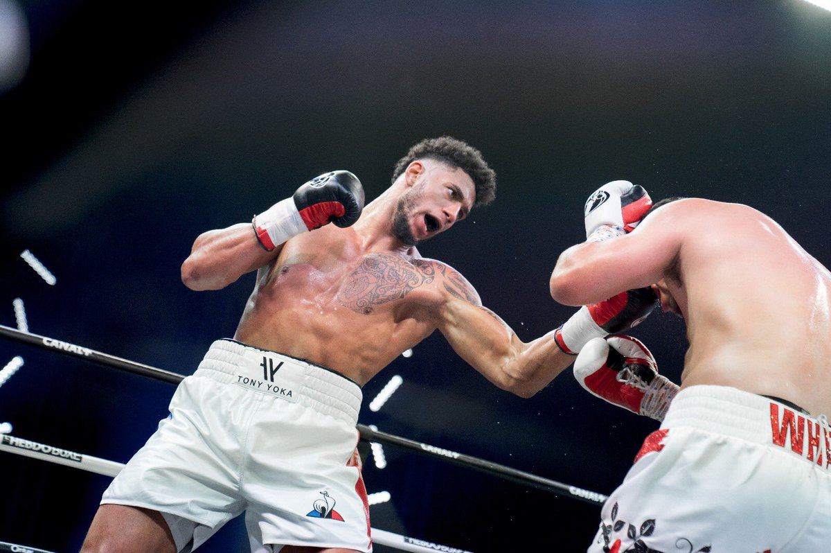 TonyYoka's tweet photo. Merci à tous d’être venue m’encourager et de m’avoir donner d’la force. #TeamYoka #laconquete #RingStarFR #CanalPlus https://t.co/78Fh9rLSuW