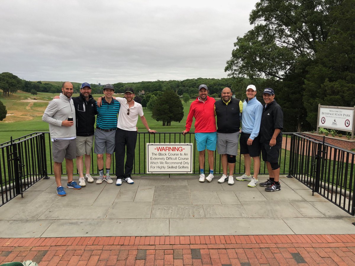 theminorscup's tweet photo. Cheers to these men for conquering @BethpageGolf Black in honor of JH3. You are all worthy to be called Champions! @DavidBossbaly @ShaneSteffens @ksau @FancyChampRiley @jmacky614 @godzillagumba https://t.co/VH1Bn82K2D