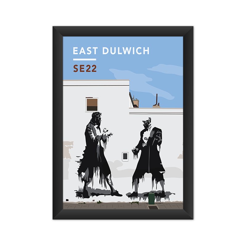 Get yours hands on this great East #Dulwich giclée art print 🖼️ bit.ly/south-london-n… #SE22