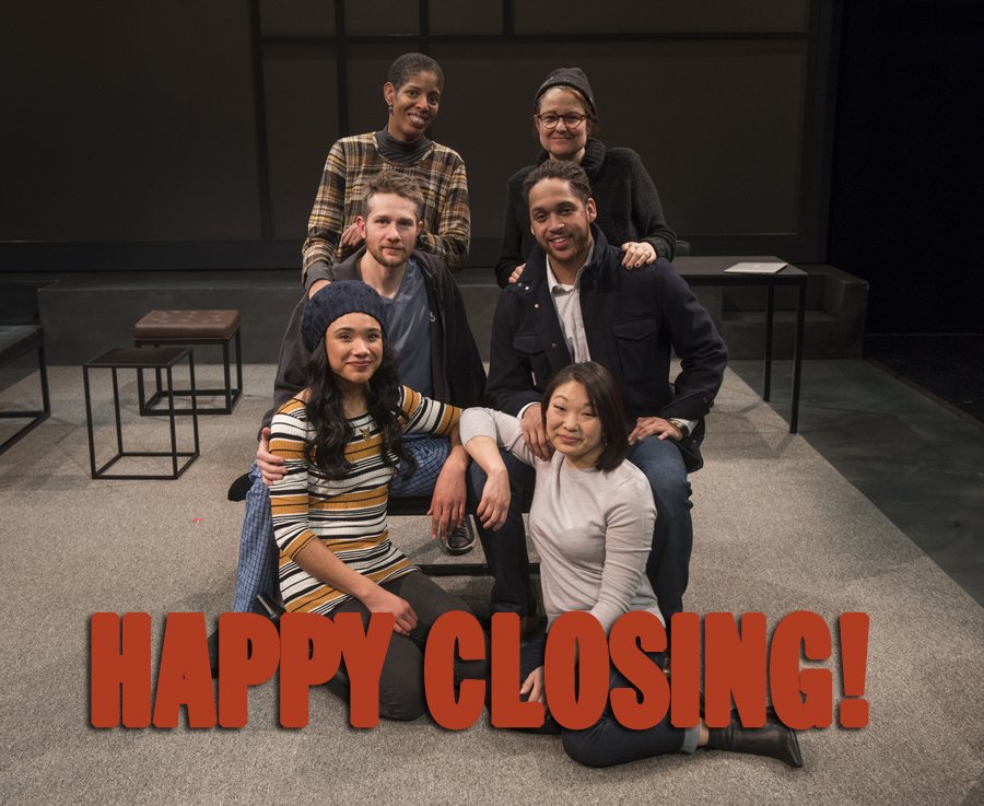 WritersTheatre's tweet photo. Our final closing of the 2017/18 Season! Congratulations to the amazing run of SMART PEOPLE for sending us off with a shout! #SmartPeopleWT https://t.co/0aQbmttjKd