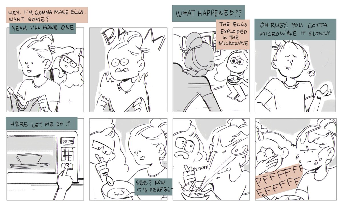 some doodle comics i did during school that i forgot to postttt 