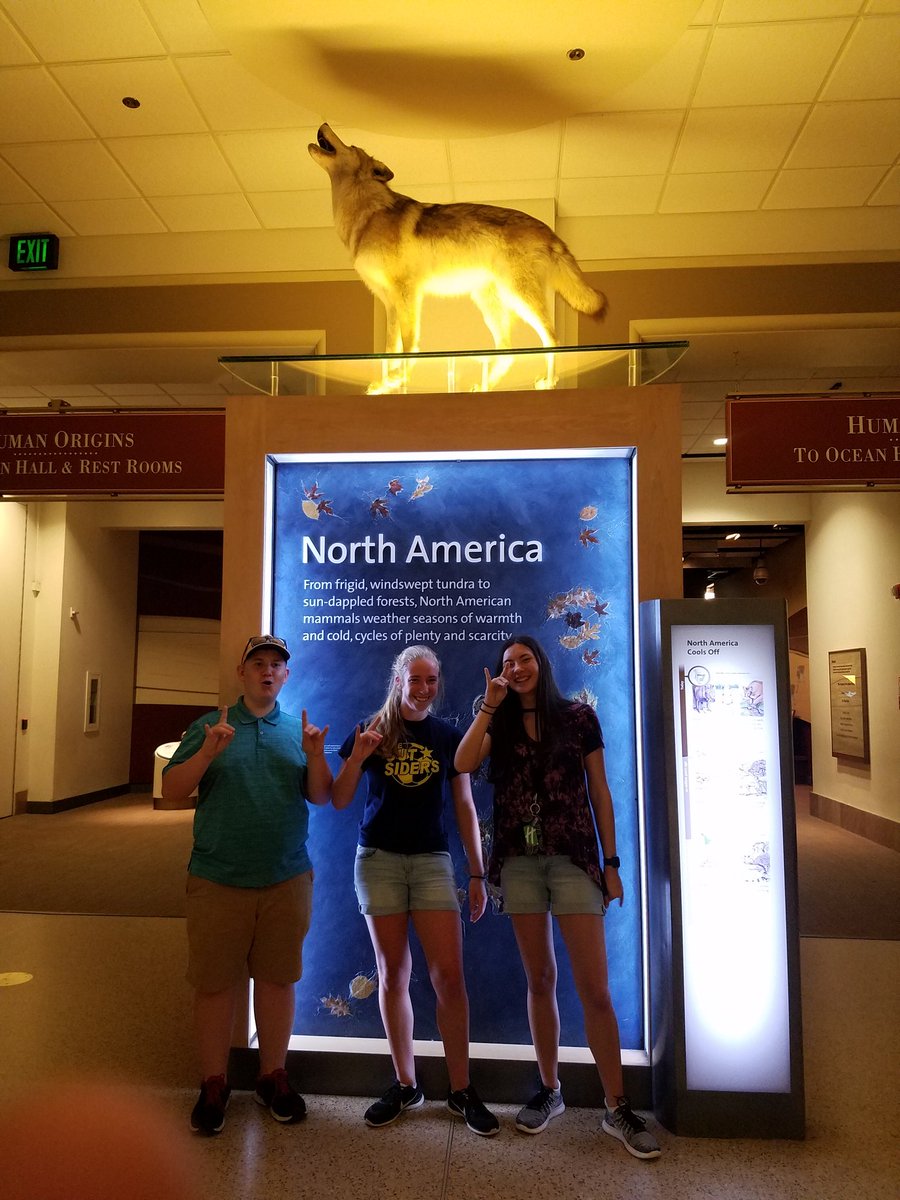 TeamRUSH27's tweet photo. Before #FIRSTNAC2018 starts today we spent some time in the Natural History Museum and explored D.C! https://t.co/VylYBq0FBm